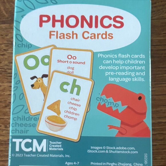 Language Skills Flash Cards Phonics - Picture 2 of 2